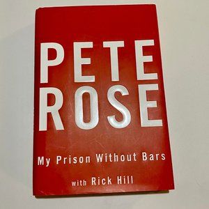 Pete Rose My Prison Without Bars Book Signed Hit King Autographed